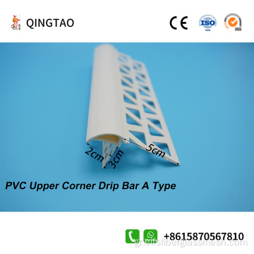 PVC Upper Sun Corner Strip Strip